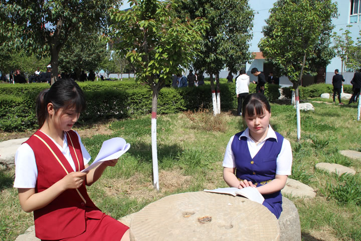 渭南市轨道交通运输高级技工学校第四届校园樱花文化艺术节